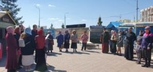 Приход храма Нерукотворного Образа Спасителя провел пасхальную ярмарку
