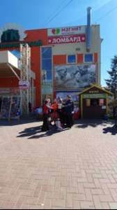Приход храма Нерукотворного Образа Спасителя провел пасхальную ярмарку
