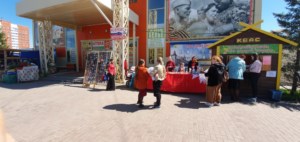 Приход храма Нерукотворного Образа Спасителя провел пасхальную ярмарку