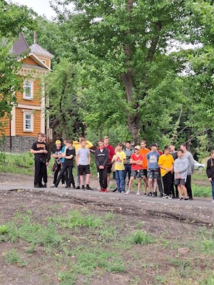 В лагере «Солнечный» провели акцию «День МЧС»