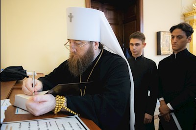 Исполнилось три года со дня назначения митрополита Игнатия на Саратовскую кафедру