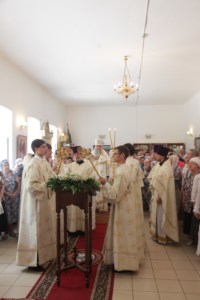 Божественная литургия в храме во имя равноапостольной Марии Магдалины города Саратова