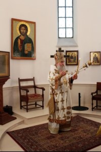 Всенощное бдение на Патриаршем Подворье святителя Николая Чудотворца в Бари (Италия)
