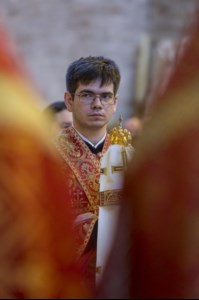 В день памяти святителя Николая Чудотворца Митрополит Лонгин возглавил Литургию в верхнем храме базилики святителя Николая г. Бари (Италия)