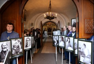 Митрополит Лонгин принял участие в великом освящении нового храма Воскресения Христова и Новомучеников и Исповедников Церкви Русской в московском Сретенском монастыре