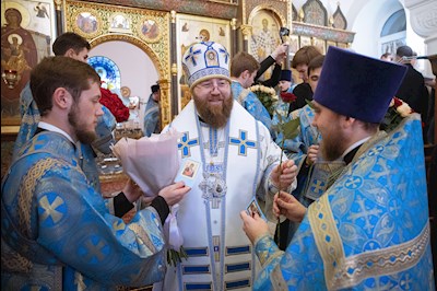 Исполнилось три года со дня назначения митрополита Игнатия на Саратовскую кафедру