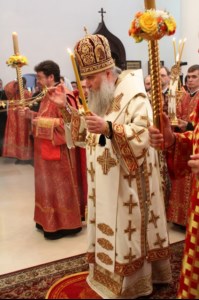 Всенощное бдение на Патриаршем Подворье святителя Николая Чудотворца в Бари (Италия)