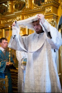 Литургия в Свято-Троицком кафедральном соборе Саратова