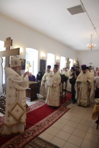 Божественная литургия в храме во имя равноапостольной Марии Магдалины города Саратова