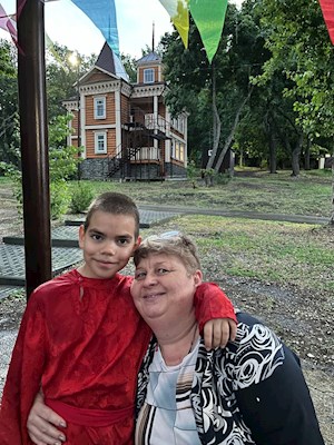 В православном лагере «Солнечный» прошла вечерка в народном стиле