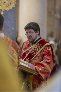 В день памяти святителя Николая Чудотворца Митрополит Лонгин возглавил Литургию в верхнем храме базилики святителя Николая г. Бари (Италия)