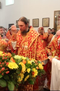 Всенощное бдение на Патриаршем Подворье святителя Николая Чудотворца в Бари (Италия)