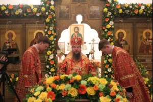 Всенощное бдение на Патриаршем Подворье святителя Николая Чудотворца в Бари (Италия)