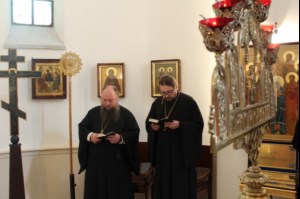 Всенощное бдение на Патриаршем Подворье святителя Николая Чудотворца в Бари (Италия)
