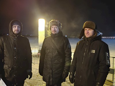 В Затоне совершено освящение иордани