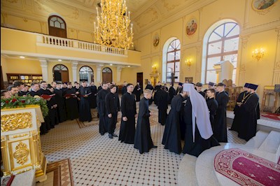 Исполнилось три года со дня назначения митрополита Игнатия на Саратовскую кафедру