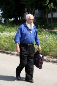 Начало крестного хода в Вавилов Дол