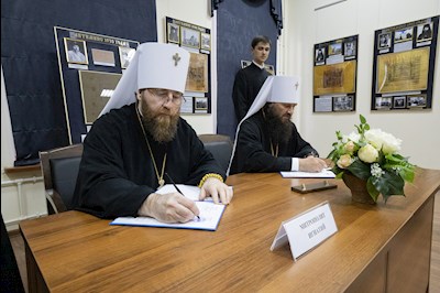 Исполнилось три года со дня назначения митрополита Игнатия на Саратовскую кафедру