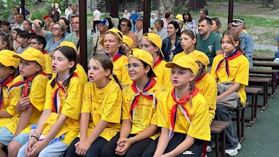 В детском лагере «Солнечный» завершилась третья смена