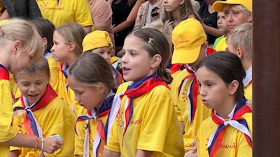 В детском лагере «Солнечный» завершилась третья смена