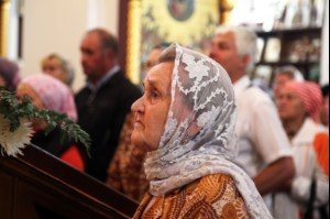 Начало крестного хода в Вавилов Дол