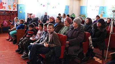 В селе Песчанка прошел рождественский концерт