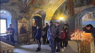 В Троицком соборе прошла экскурсия для сотрудников вневедомственной охраны