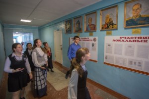 Гимназисты побывали в гостях у юных казаков