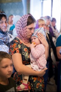 Литургия в Свято-Троицком кафедральном соборе Саратова