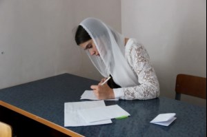 Завершились вступительные испытания в женское духовное училище