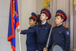 Гимназисты побывали в гостях у юных казаков