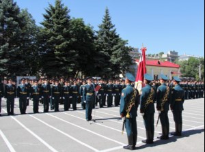 Священник совершил молебен по случаю выпуска в Саратовском институте войск национальной гвардии