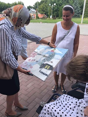 В Покровском храме Саратова прошел фестиваль творчества инвалидов «Спас Нерукотворный»