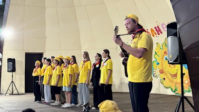 В детском лагере «Солнечный» завершилась третья смена