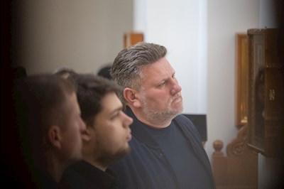 Митрополит Игнатий совершил Великую вечерню в соединении с Литургией святителя Василия Великого в Свято-Алексиевском женском монастыре г. Саратова