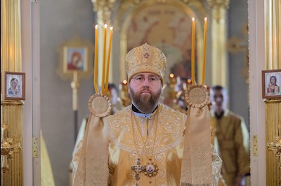 Митрополит Игнатий совершил Божественную литургию в соборном храме во имя великомученицы Екатерины г. Новоузенска