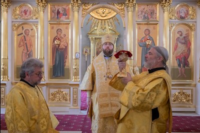 Митрополит Игнатий совершил Божественную литургию в соборном храме во имя великомученицы Екатерины г. Новоузенска