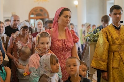Митрополит Игнатий совершил Божественную литургию в соборном храме во имя великомученицы Екатерины г. Новоузенска