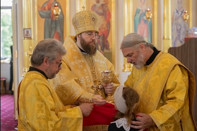 Митрополит Игнатий совершил Божественную литургию в соборном храме во имя великомученицы Екатерины г. Новоузенска