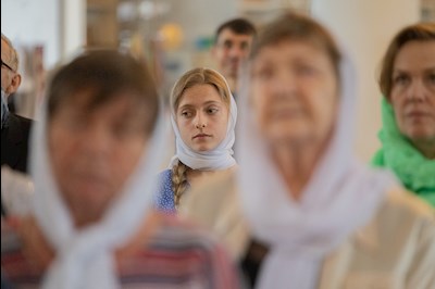 Митрополит Игнатий совершил Божественную литургию в соборном храме во имя великомученицы Екатерины г. Новоузенска