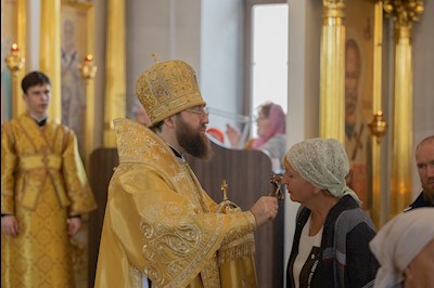 Митрополит Игнатий совершил Божественную литургию в соборном храме во имя великомученицы Екатерины г. Новоузенска
