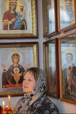 Митрополит Игнатий совершил Божественную литургию в храме в честь иконы Божией Матери «Нечаянная Радость» г. Саратова