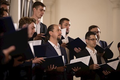 Прошел концерт Архиерейского мужского хора