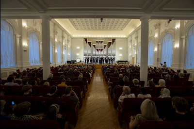 Прошел концерт Архиерейского мужского хора