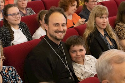 Прошел концерт Архиерейского мужского хора