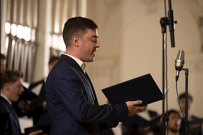 Прошел концерт Архиерейского мужского хора