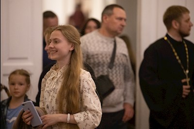 Прошел концерт Архиерейского мужского хора