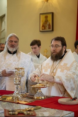Митрополит Игнатий совершил Божественную литургию в Покровском соборе г. Саратова