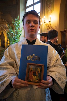 Митрополит Игнатий совершил всенощное бдение в Свято-Троицком кафедральном соборе г. Покровска (Энгельса)