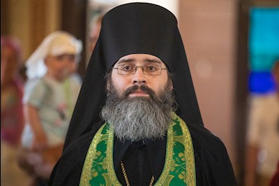 Митрополит Игнатий совершил всенощное бдение в Свято-Троицком кафедральном соборе г. Покровска (Энгельса)